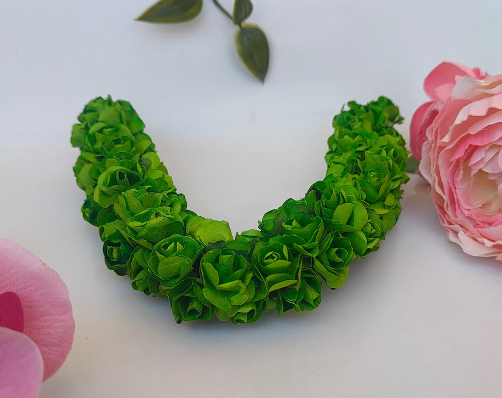 Green Rose Gajra | Grocsy