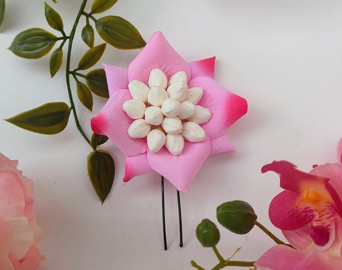 Baby Pink Flower Brooch | Grocsy