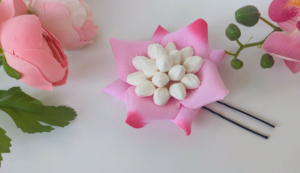 Baby Pink Flower Brooch | Grocsy