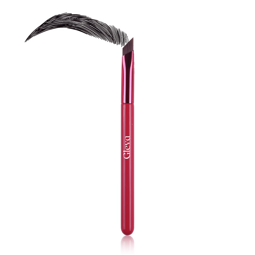 Gleva Multi-Function Eyebrow Brush - Pink | Grocsy