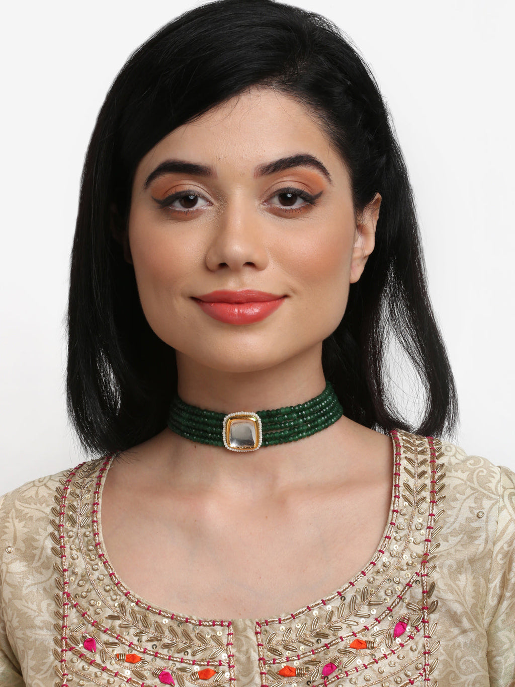 Kundan Choker - Ruby Raang | Grocsy
