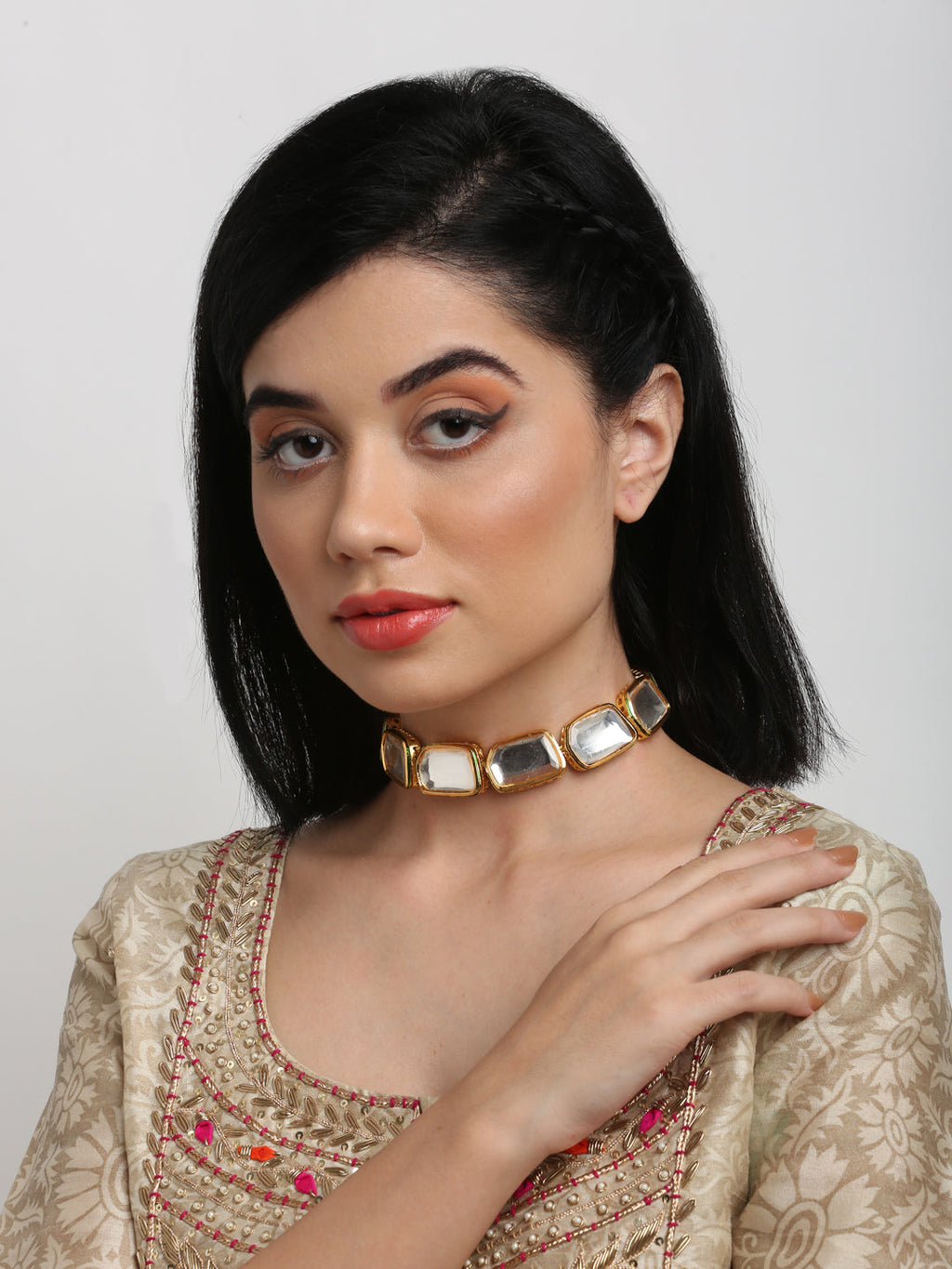 Kundan Choker - Ruby Raang | Grocsy