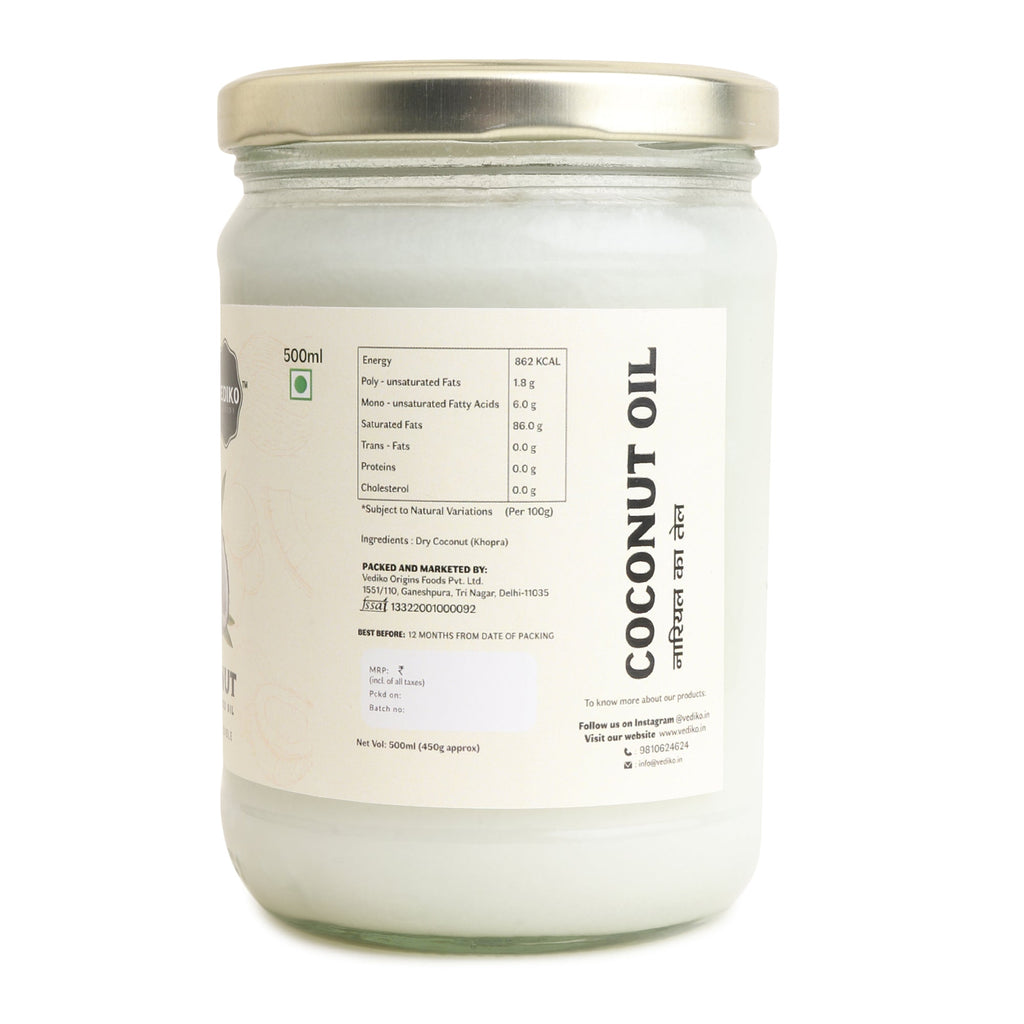 Vediko Origins Coconut Oil | Grocsy