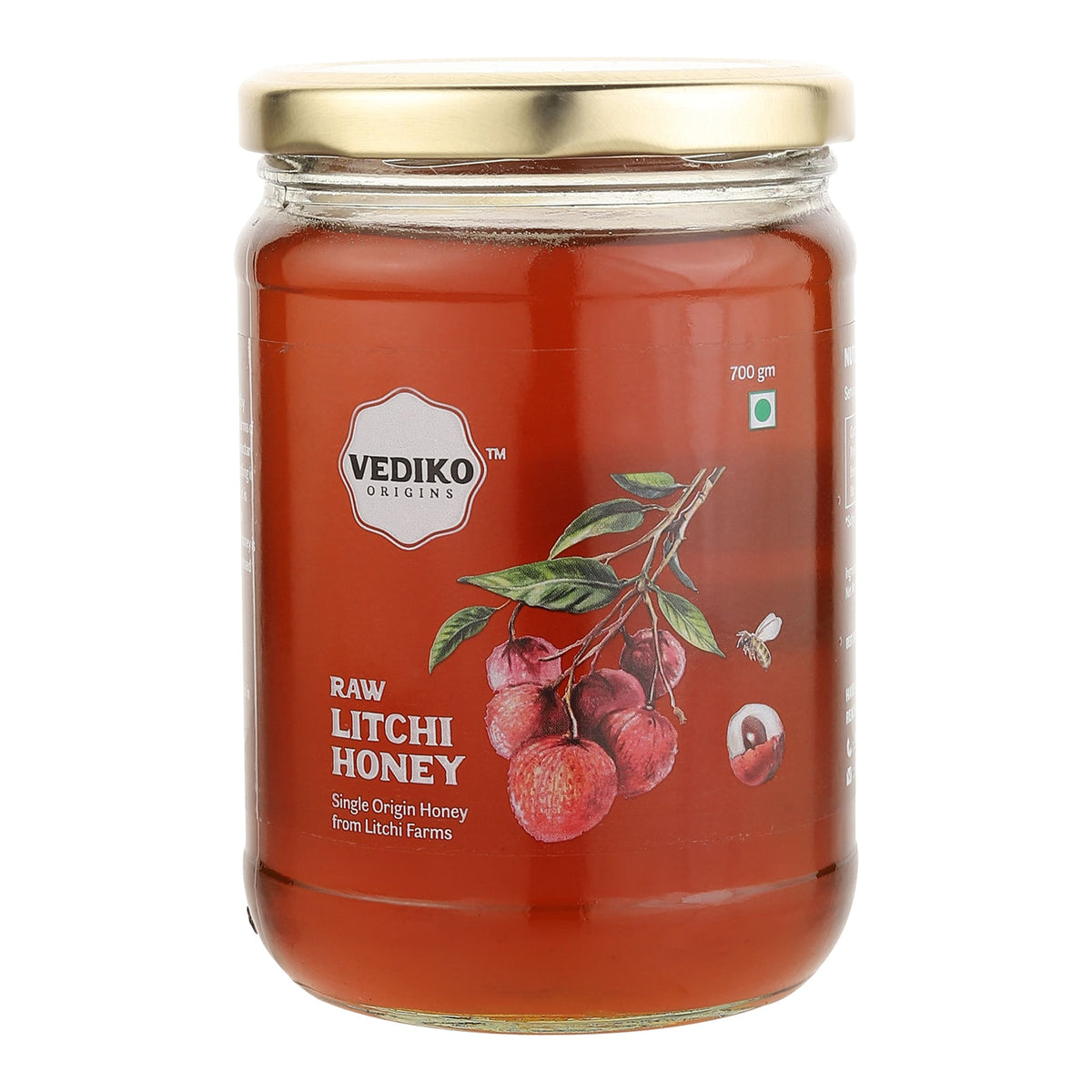 Vediko Origins Raw Litchi Honey | Grocsy