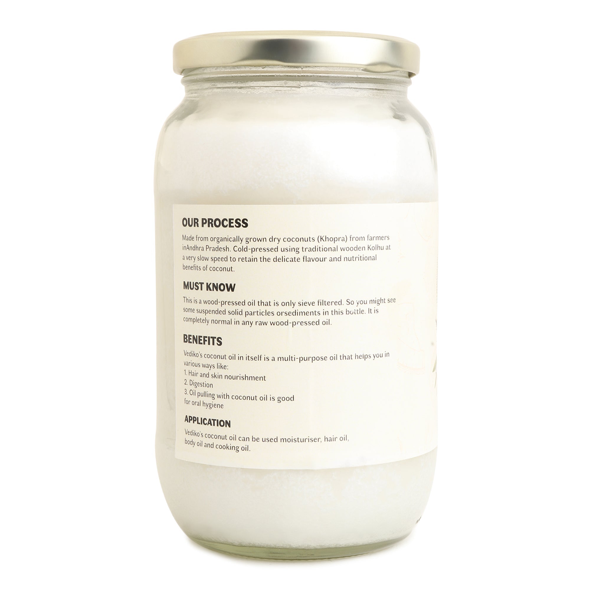 Vediko Origins Coconut Oil | Grocsy