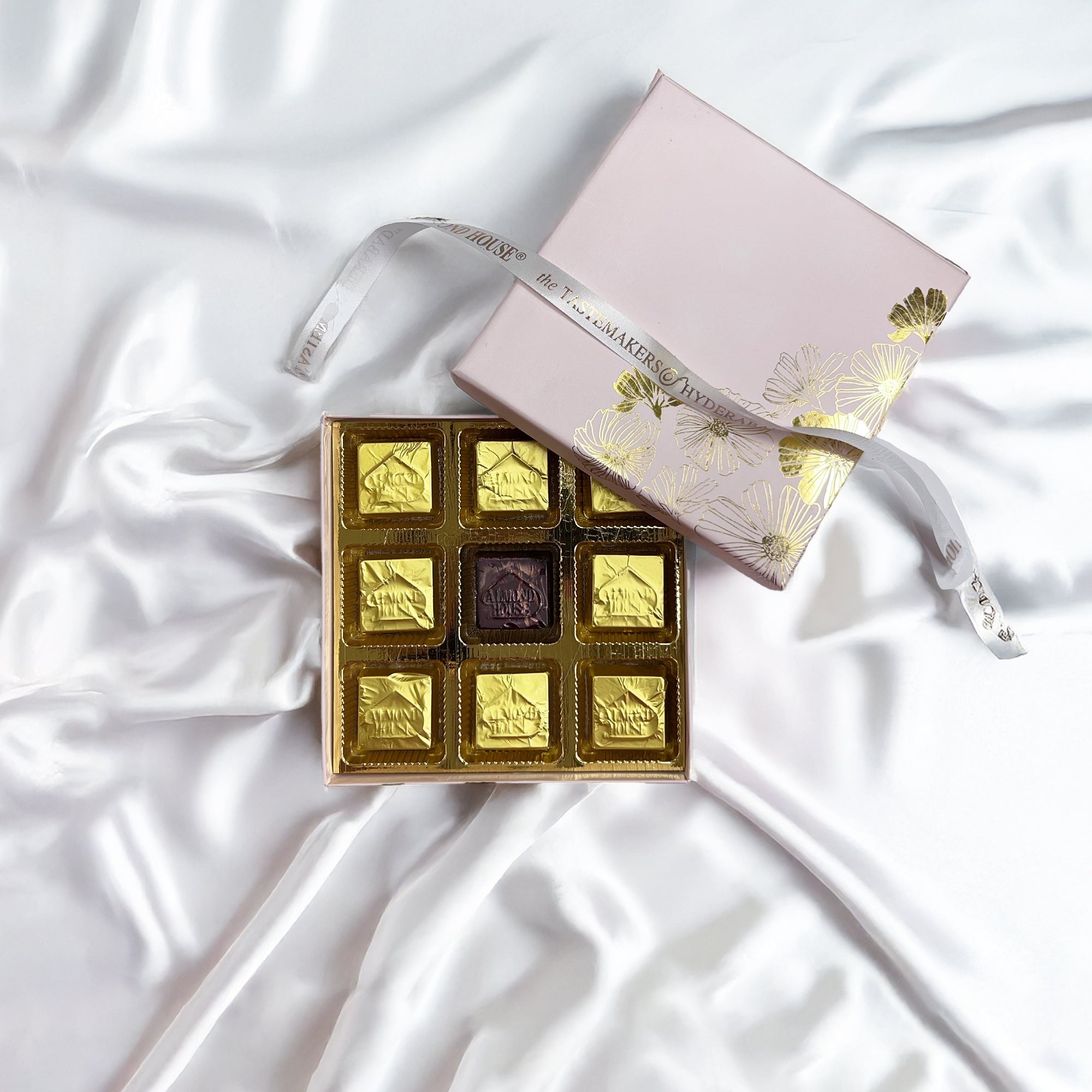 Almond House Chocolate Box (9 Pc) | Grocsy
