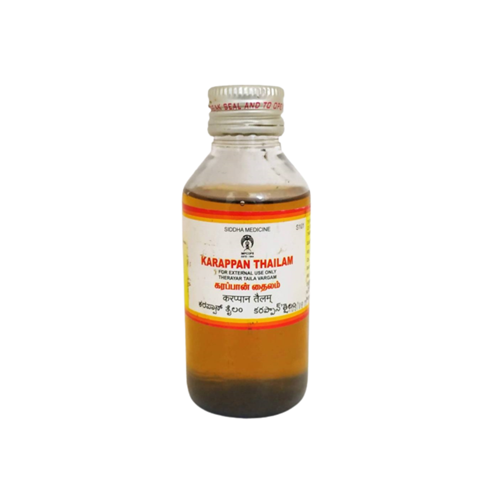 Impcops Ayurveda Karappan Thailam | Grocsy