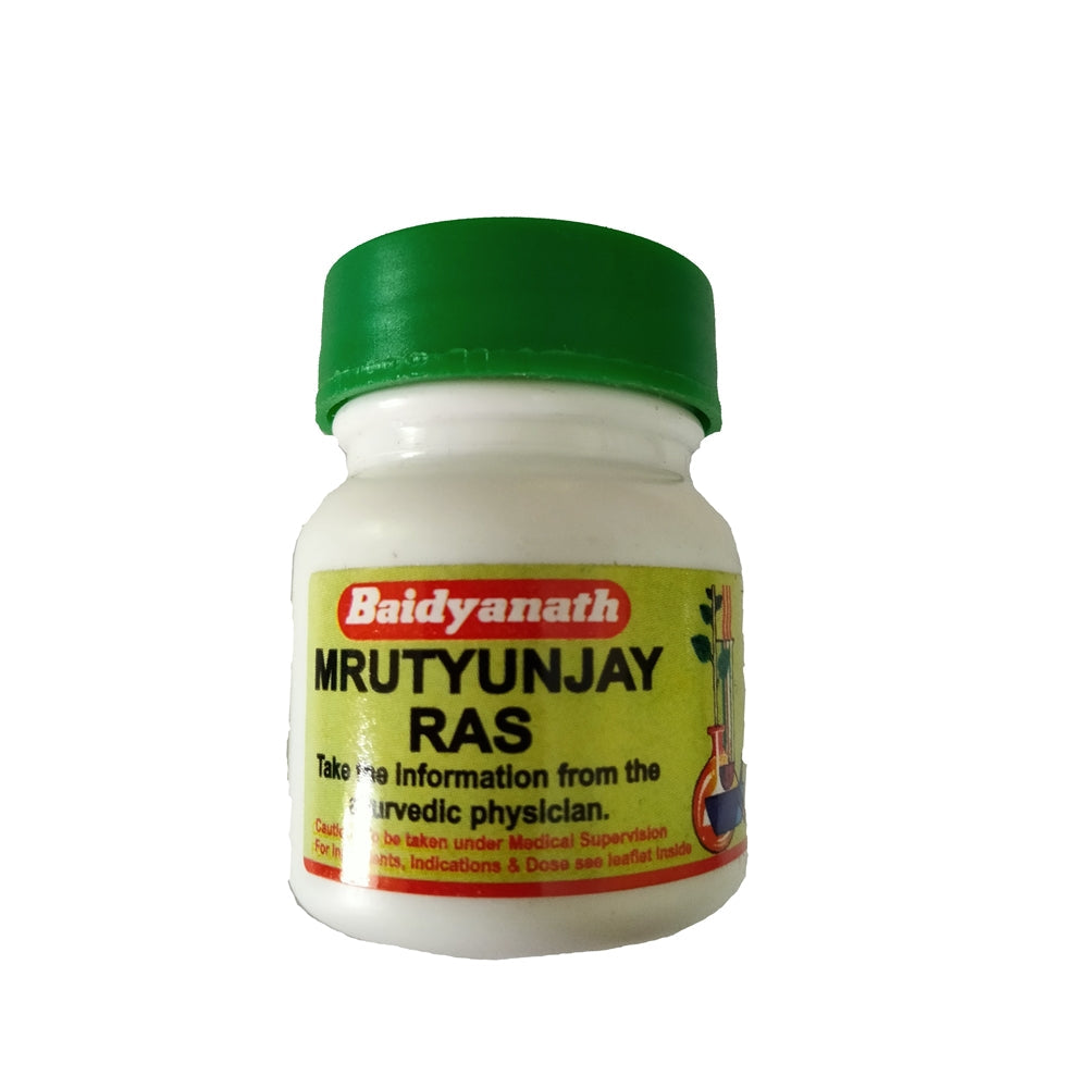 Baidyanath Jhansi Mrityunjaya Ras 40 Tabs | Grocsy