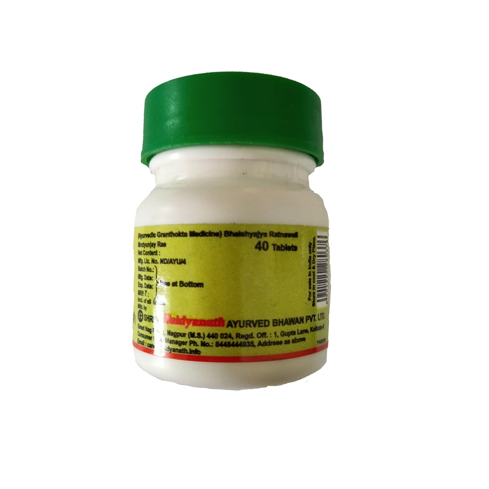 Baidyanath Jhansi Mrityunjaya Ras 40 Tabs | Grocsy