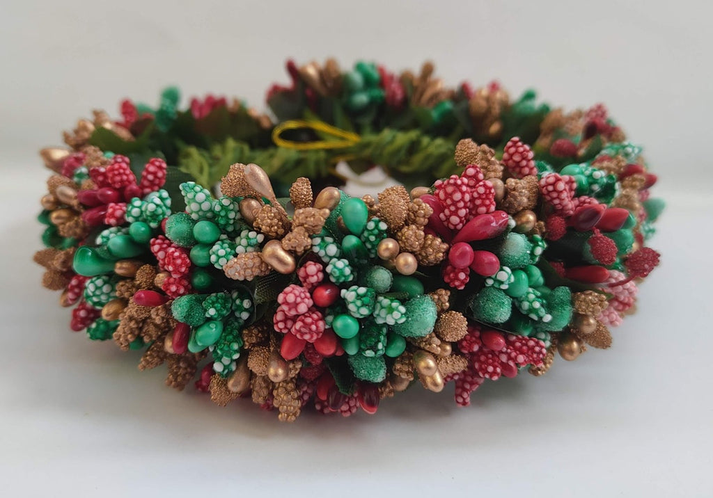 Multicolor Pollens Bridal Gajra | Grocsy
