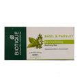 Biotique Advanced Ayurveda Bio Basil & Parsley Revitalizing Body Soap | Grocsy