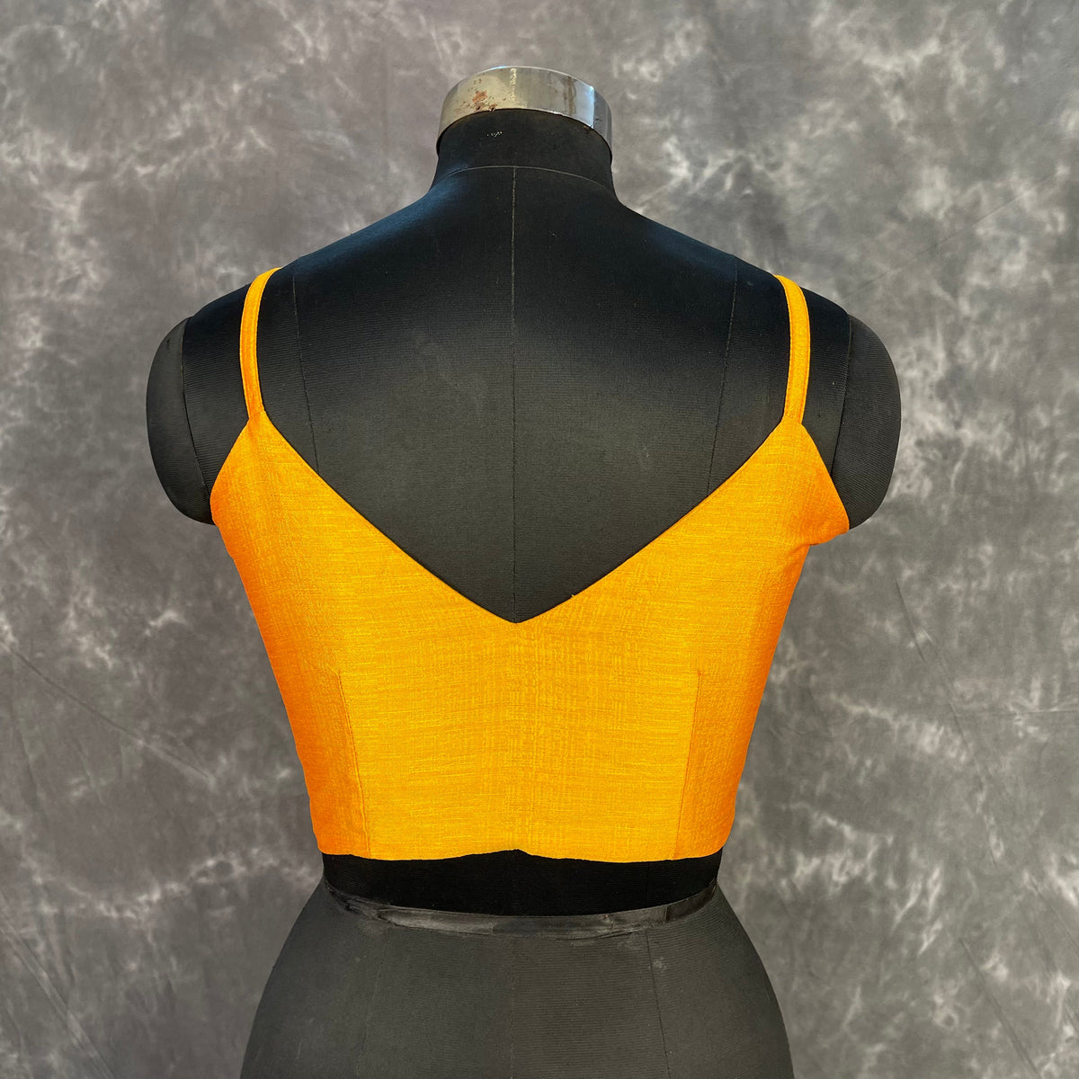 Majestic Yellow Yellow Coloured Silk Ready to Wear Blouse - kapda Tailor | Grocsy
