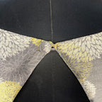 Multi Print Facade Ash Grey Coloured Silk Ready to Wear Blouse - kapda Tailor | Grocsy