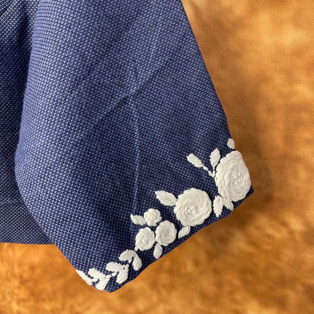 Jardosi Justajoo Blue Coloured Cotton Ready to Wear Blouse - kapda Tailor | Grocsy
