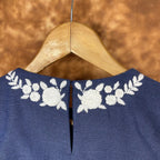Jardosi Justajoo Blue Coloured Cotton Ready to Wear Blouse - kapda Tailor | Grocsy