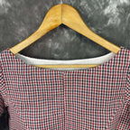 Asymmetric Symmetry Multi Color Coloured Cotton Ready to Wear Blouse - kapda Tailor | Grocsy
