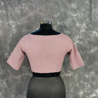 Asymmetric Symmetry Multi Color Coloured Cotton Ready to Wear Blouse - kapda Tailor | Grocsy