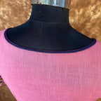 Candy Floss Desire Pink Coloured Slub Cotton Ready to Wear Blouse - kapda Tailor | Grocsy