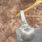 Shades of Stars Silver Coloured Brocket Ready to Wear Blouse - kapda Tailor | Grocsy