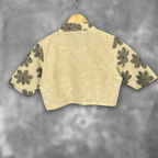Baadal Ki Chaoon Beige Coloured Cota Cotton/Jute Cotton Ready to Wear Blouse - kapda Tailor | Grocsy