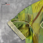 Roohani Resham Green Coloured Silk Ready to Wear Blouse - kapda Tailor | Grocsy