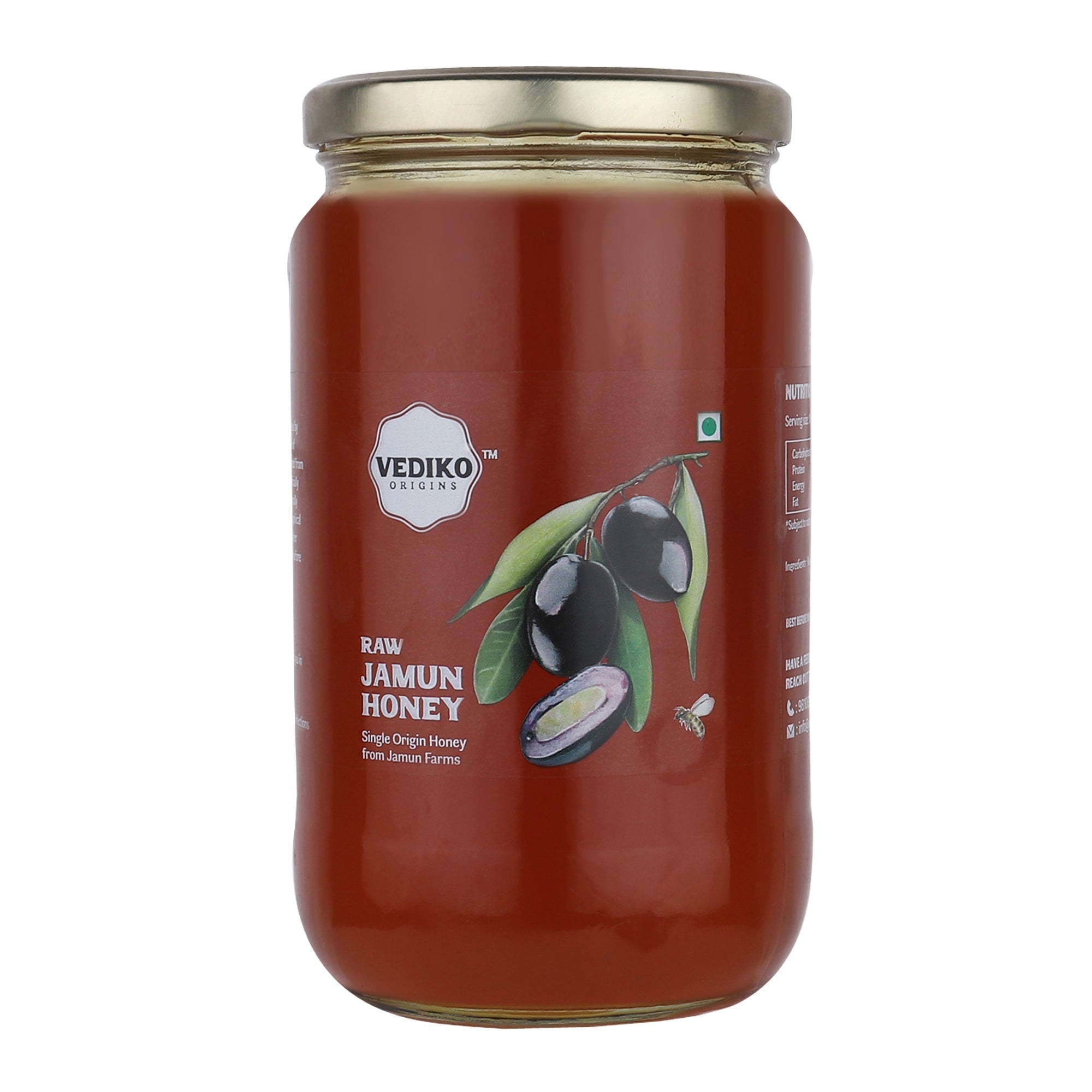 Vediko Origins Raw Jamun Honey | Grocsy