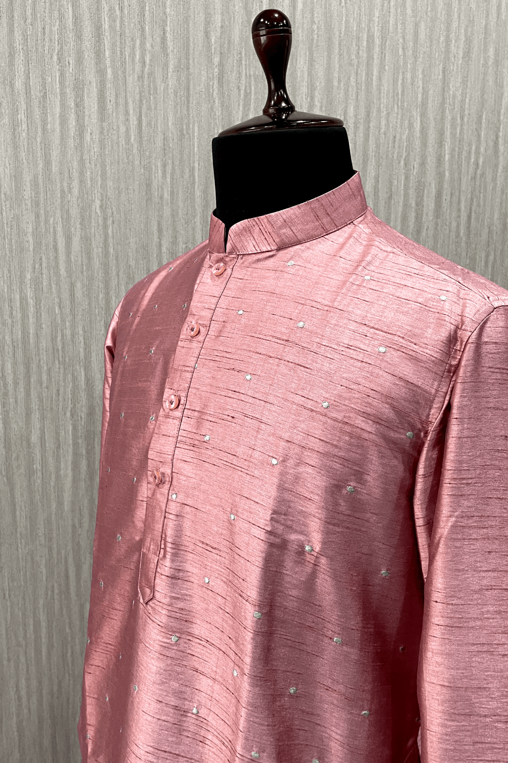 Rosado Designer Men's Kurta by Hilo Design | Grocsy