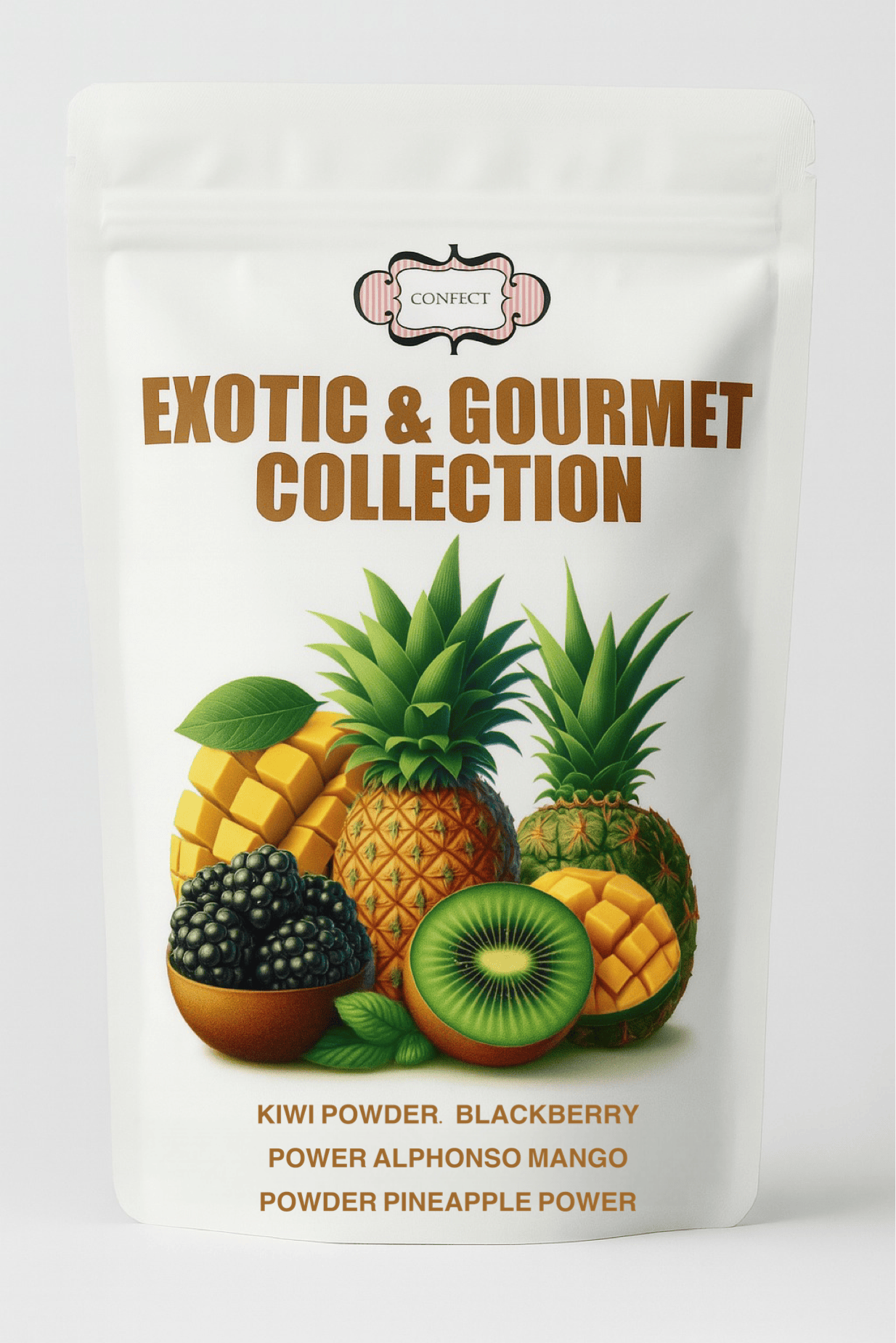 Confect Exotic & Gourmet Collection | Fruit Powder Combo | Grocsy