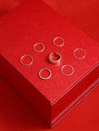 Gold-Polished Alloy Stylish Contemporary Stackable Ring - The Pari | Grocsy