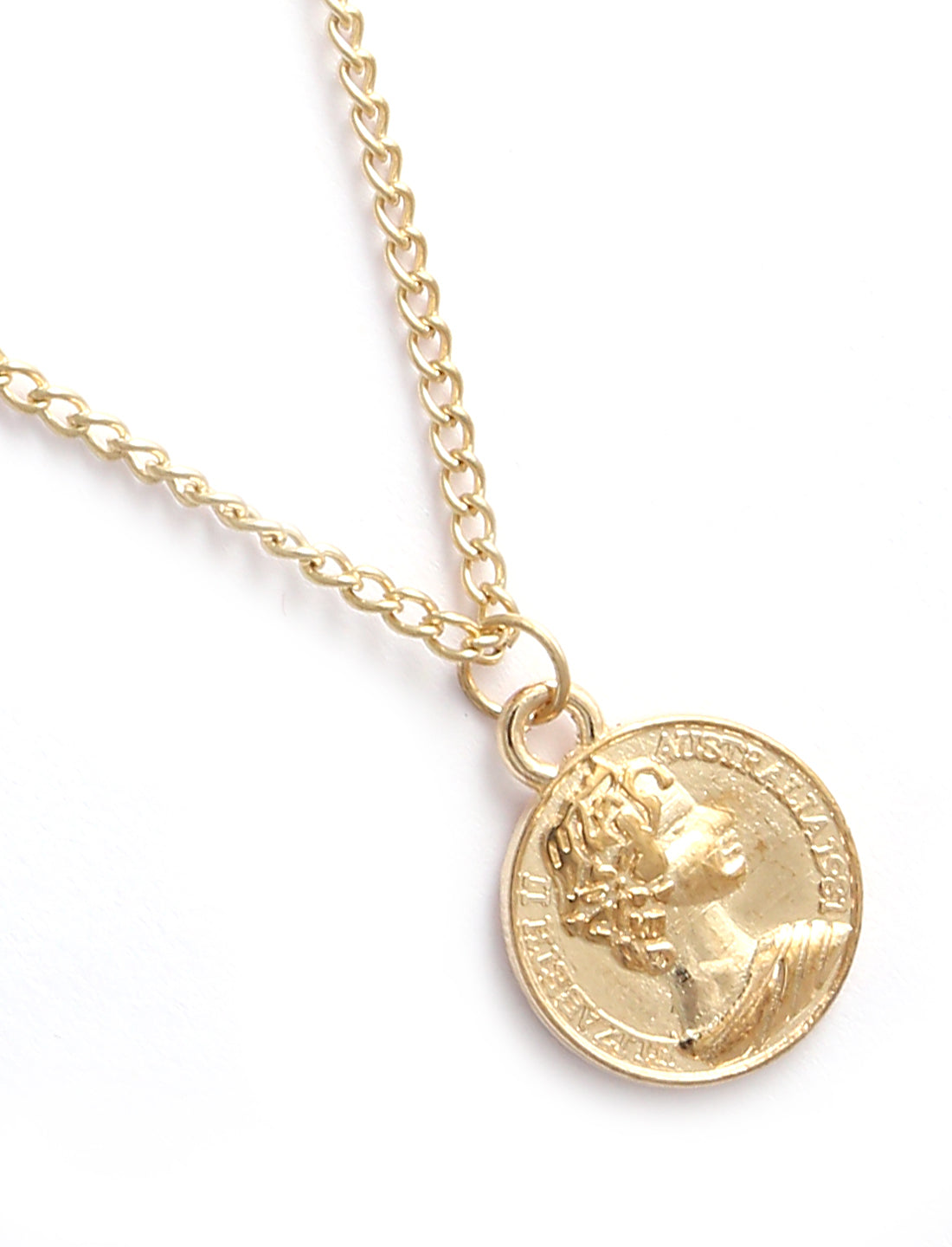 Gold-Polished Alloy Layered Designer Short Necklace - The Pari | Grocsy