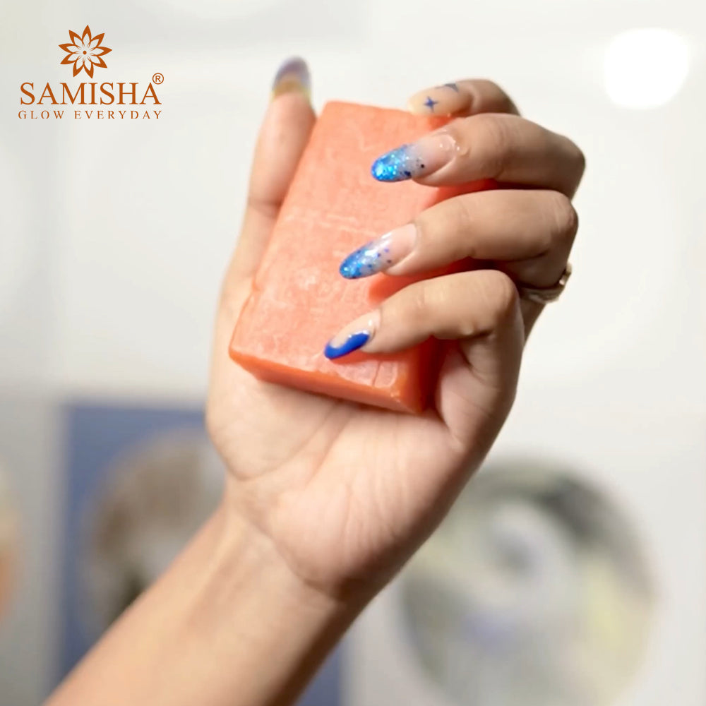 Samisha 1% Kojic Acid Soap With Alpha Arbutin For Pigmentation & Sun Damage | Grocsy
