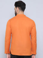 Even Apparels Men's Loop Wooden Button Kurta | Grocsy