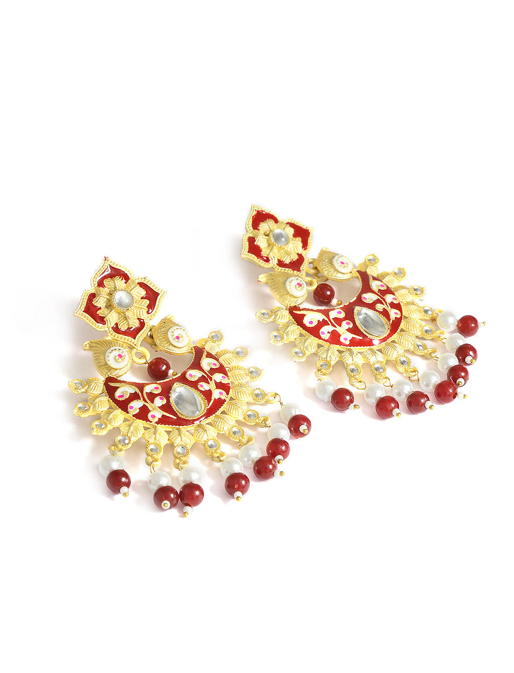 Silver-Plated Alloy Oxidised Round Earrings With Ring Combo - The Pari
