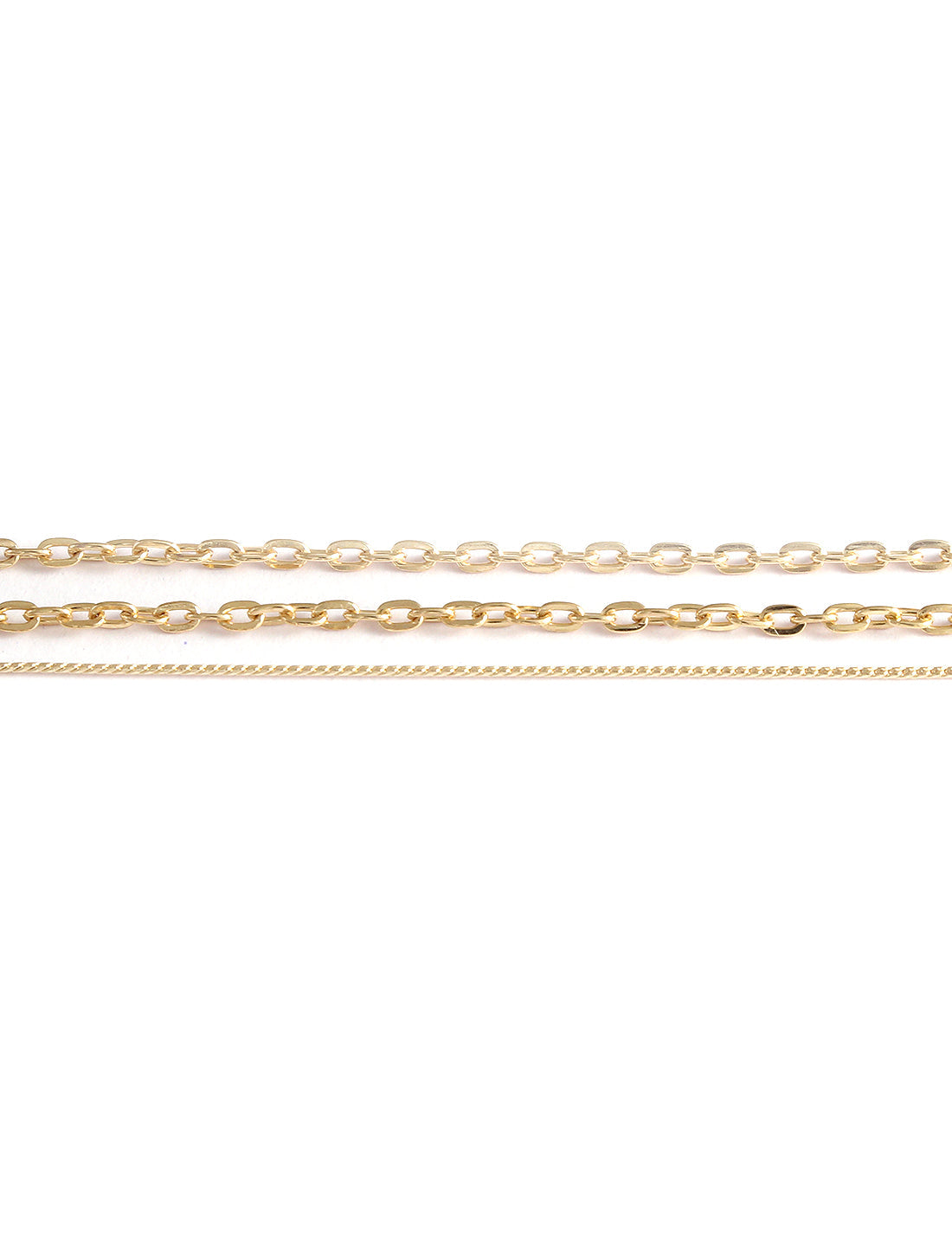 Gold-Polished Alloy Denty Look Heart Necklace - The Pari | Grocsy