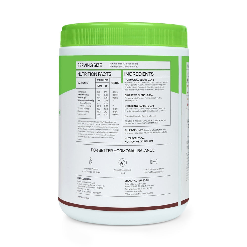 OZiva Plant Based HerBalance for Menopause | Grocsy