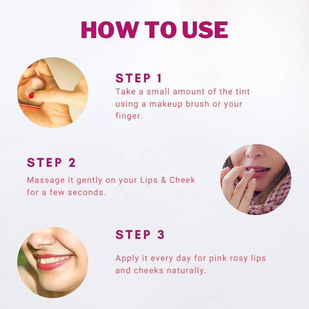 Aegte Organics Beetroot Lip and Cheek Tint Balm | Grocsy
