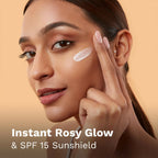 Pilgrim Illuminating Moisturizer For Instant Rosy Glow & SPF 15 with Australian Kakadu Plum | Grocsy