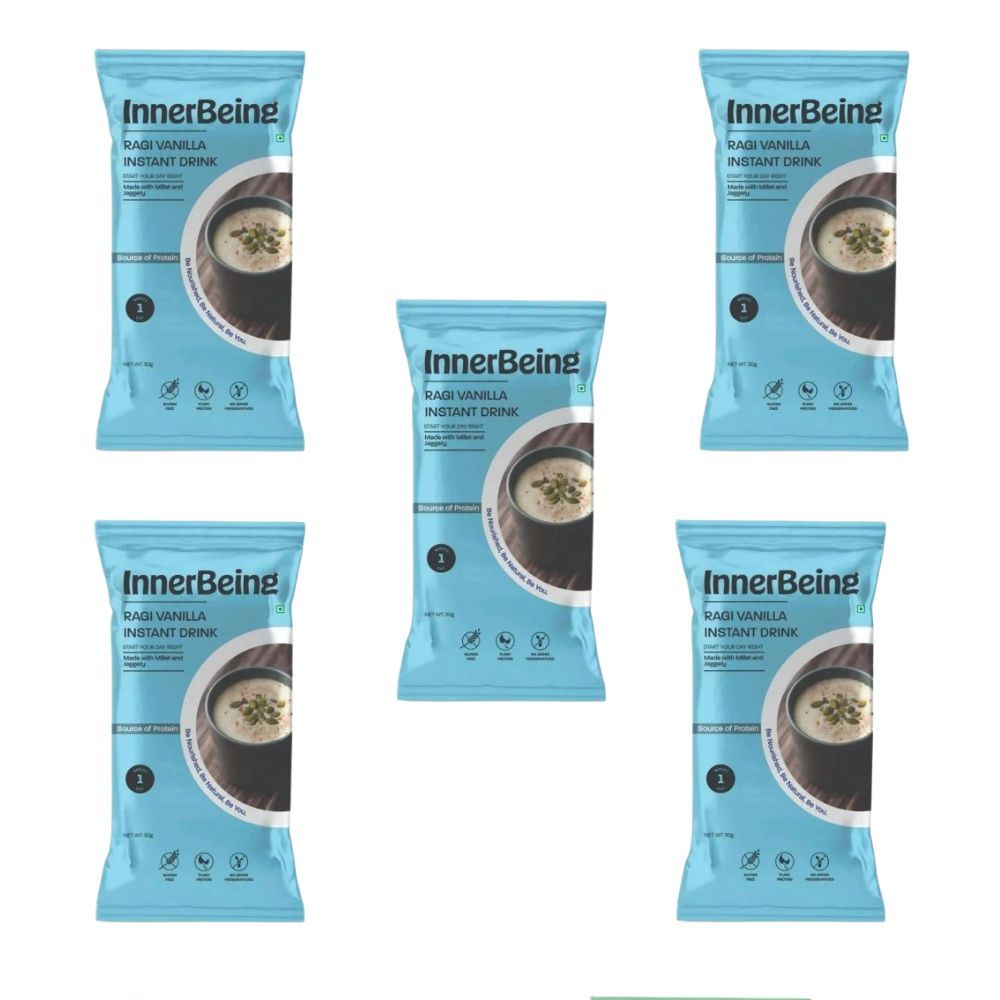 InnerBeing Ragi Vanilla Instant Drink | Grocsy