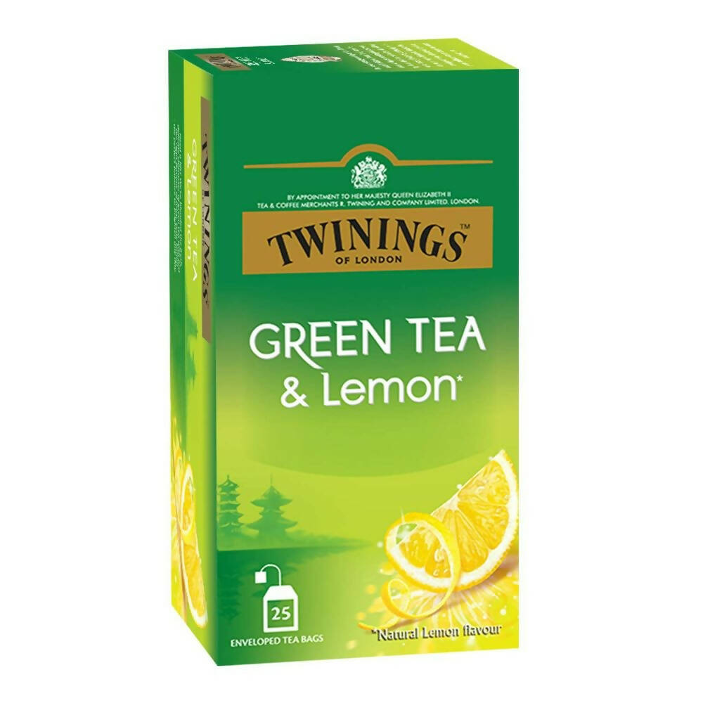 Twinings Green Tea & Lemon Teabags | Grocsy