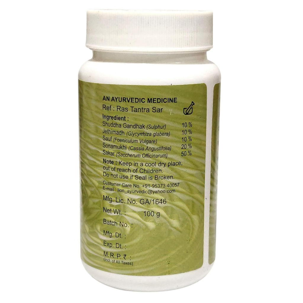 Lion Ayurveda Swadist Virechan Churna | Grocsy