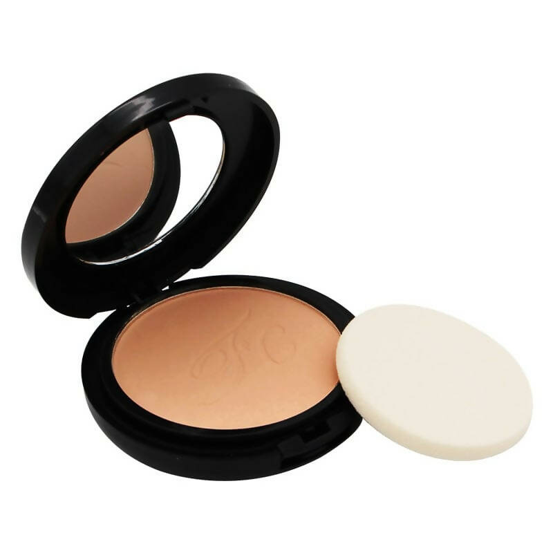 Fashion Colour HD Velvet Touch Powder-Shade 04 (Dark Skin Tone) | Grocsy