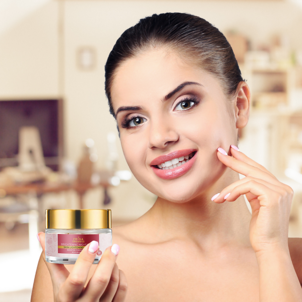 Prisa Organics Brightening Night Cream | Grocsy