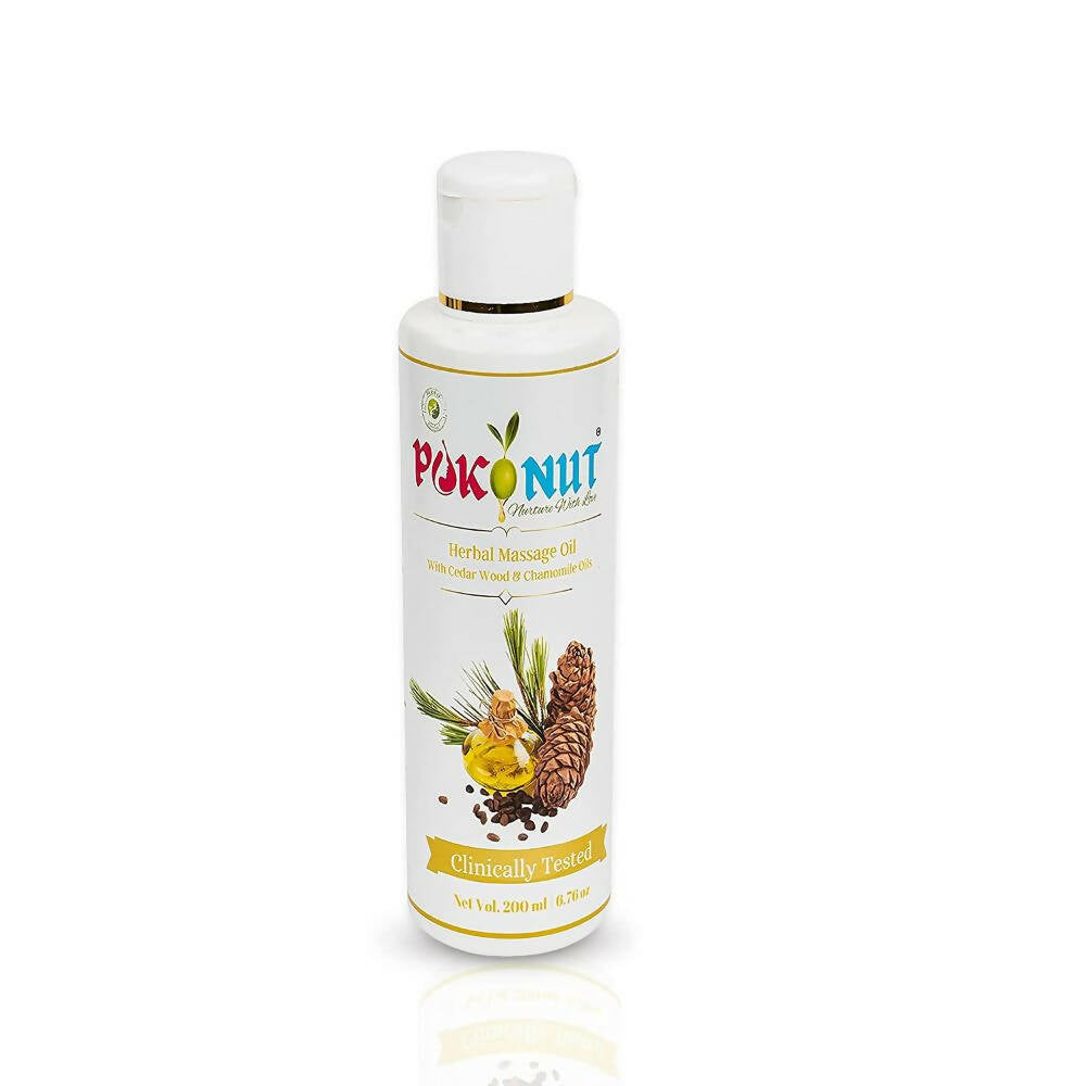 Pokonut Herbal Body Massage Oil | Grocsy