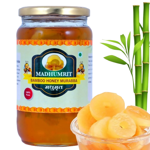 Madhumrit Bamboo Murabba - Raw Forest Honey | Grocsy