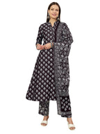 Vamika Poly Rayon Printed Wine Red Party Wear/Casual Wear/Office Wear Kurta Set/Suit | Grocsy