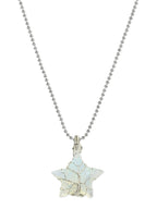 Women's Silver-Toned Blue Silver-Plated Handcrafted Chain - Ruby Raang | Grocsy