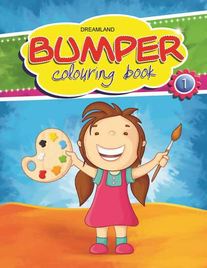 Dreamland Bumper Colouring Book - 1 | Grocsy