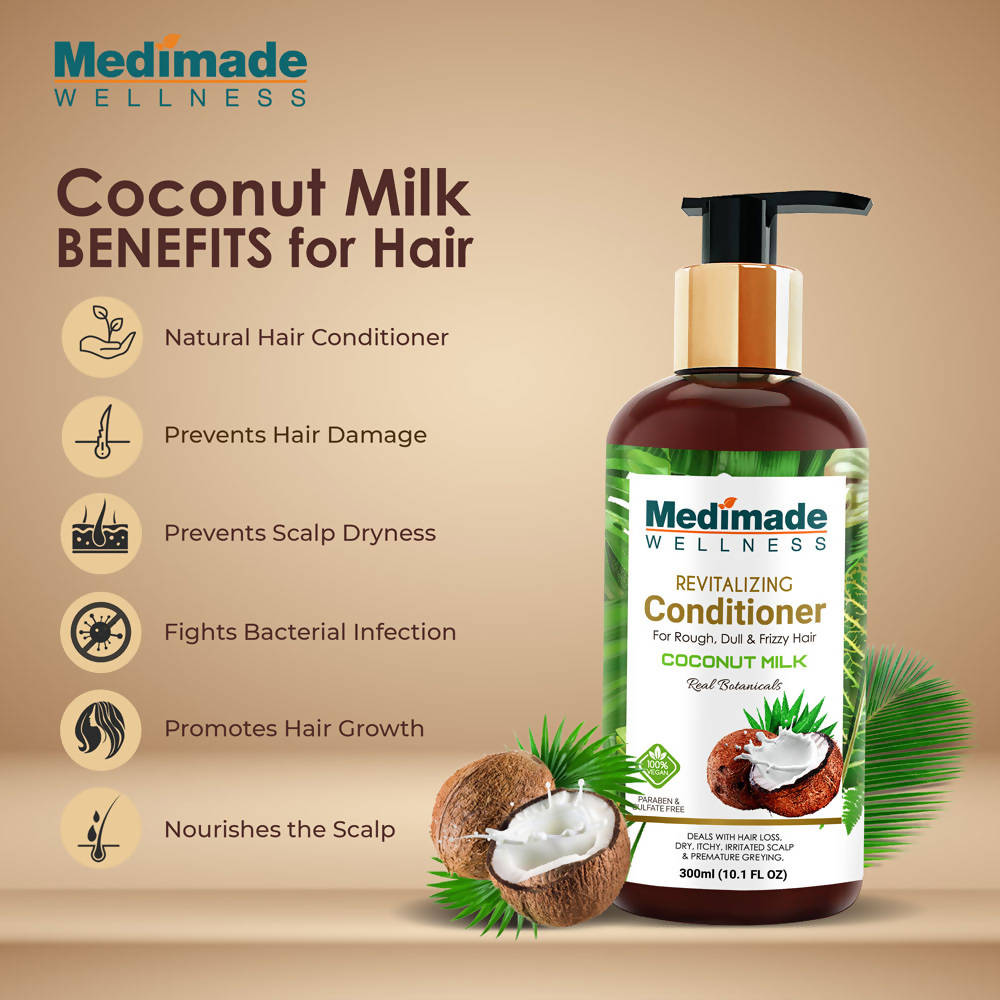 Medimade Wellness Revitalizing Conditioner With Coconut Milk | Grocsy