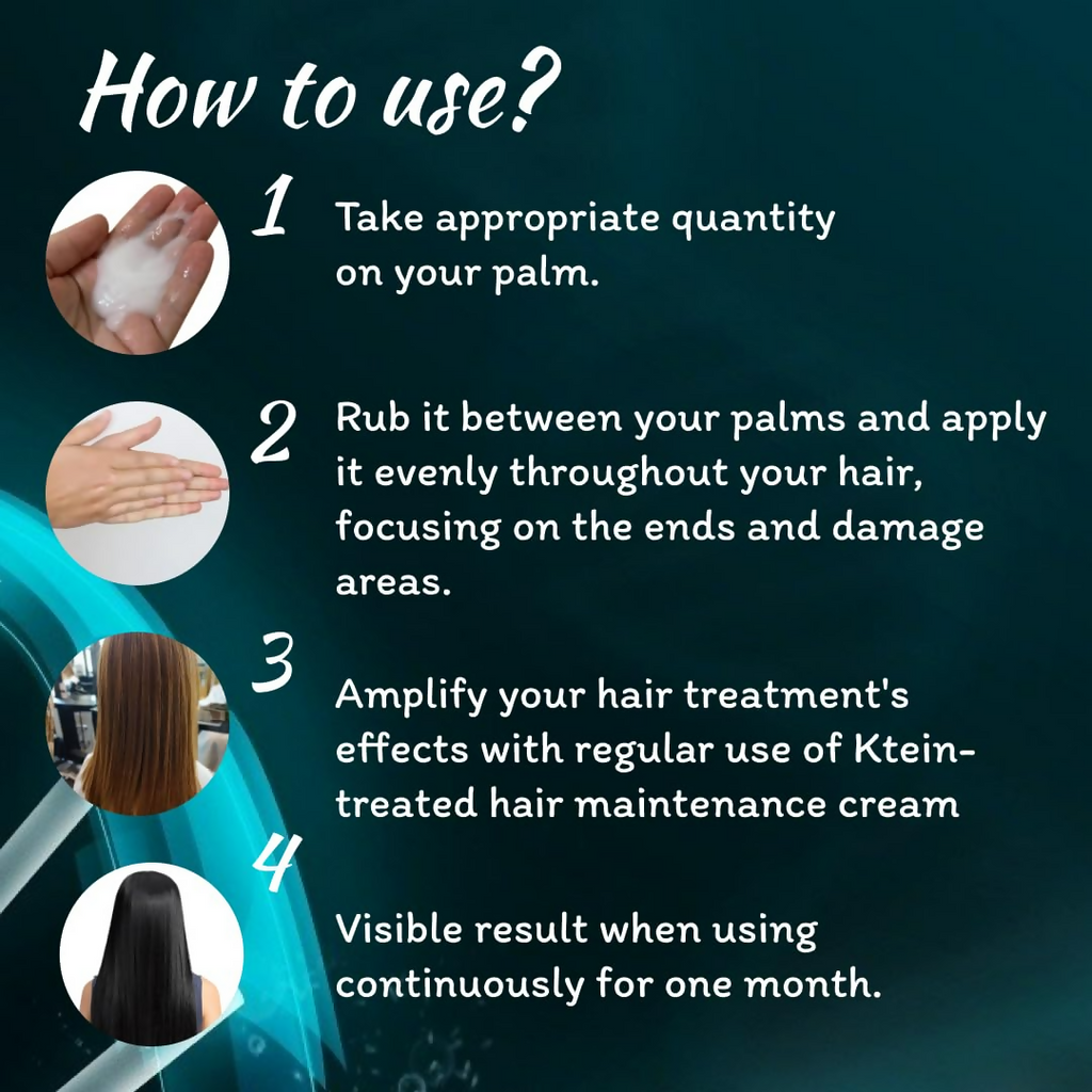 Ktein 100% Plant Based Treated Hair Maintenance Cream Natural | Grocsy