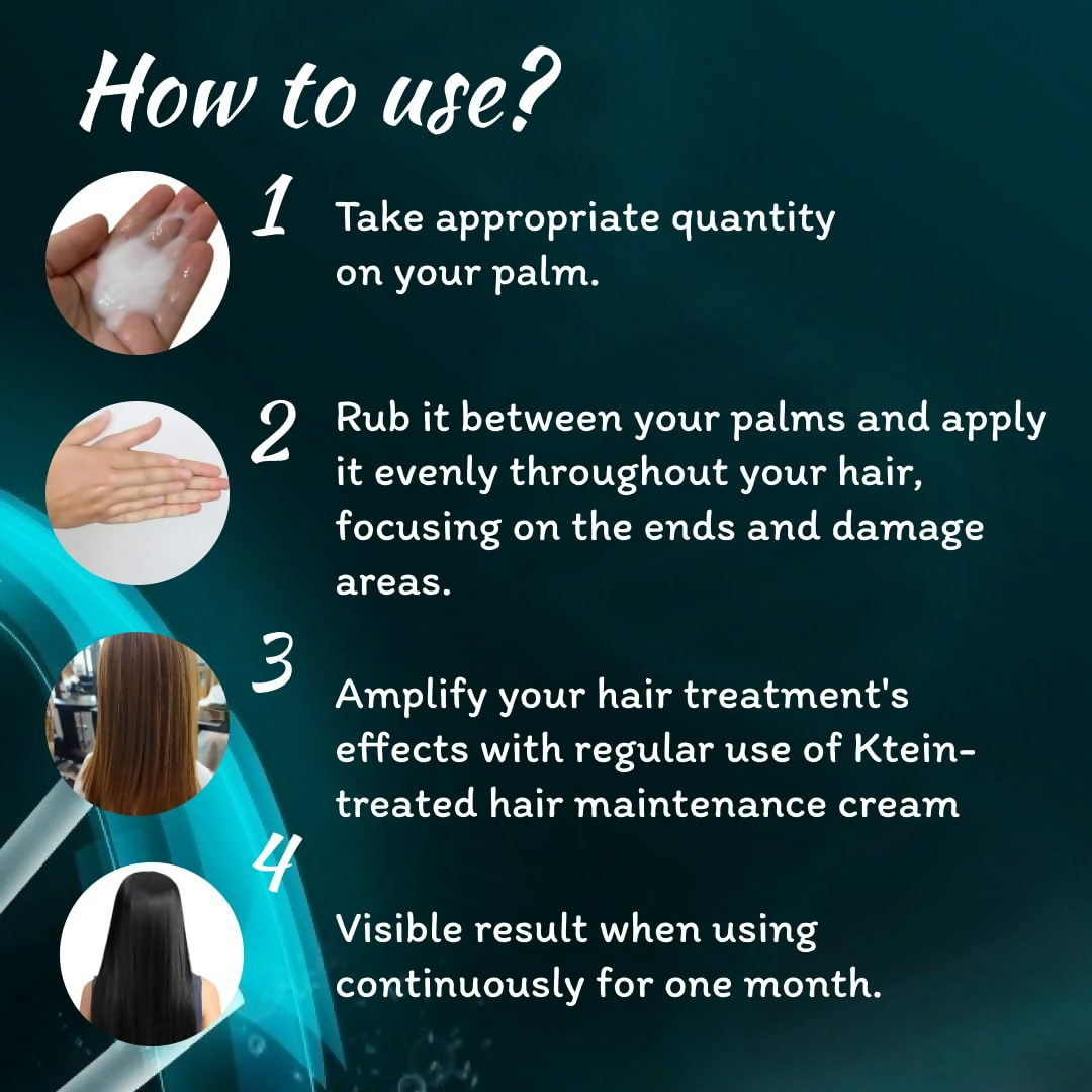 Ktein 100% Plant Based Treated Hair Maintenance Cream Natural | Grocsy